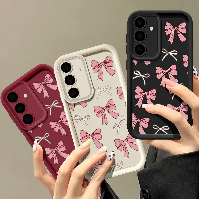 Samsung Galaxy A55 - Schleifenband-Silikonhülle für Samsung Galaxy S26 S25
