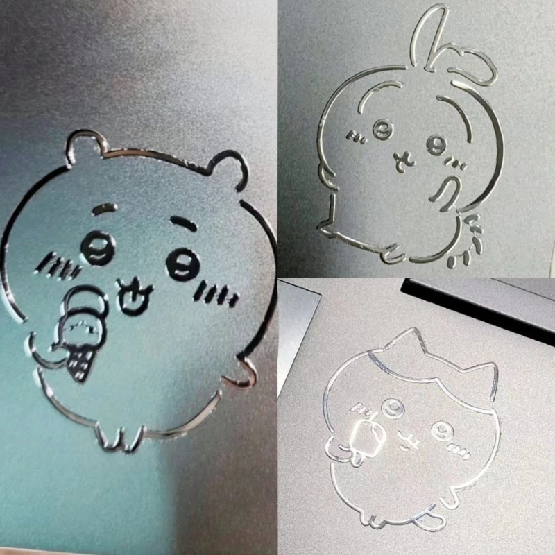 Tablet Cute Accessories - Niedlicher Chiikawa Hachiware Usagi Anime Metall-Aufkleber