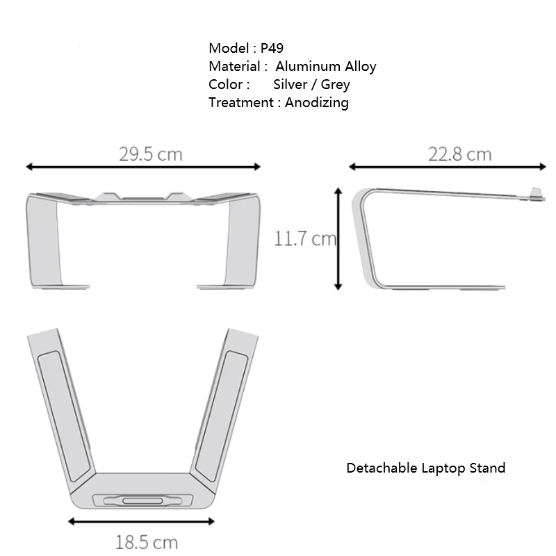 Höhenverstellbarer Aluminium-G – Cooling Stand Tablet Bewertung und Preis